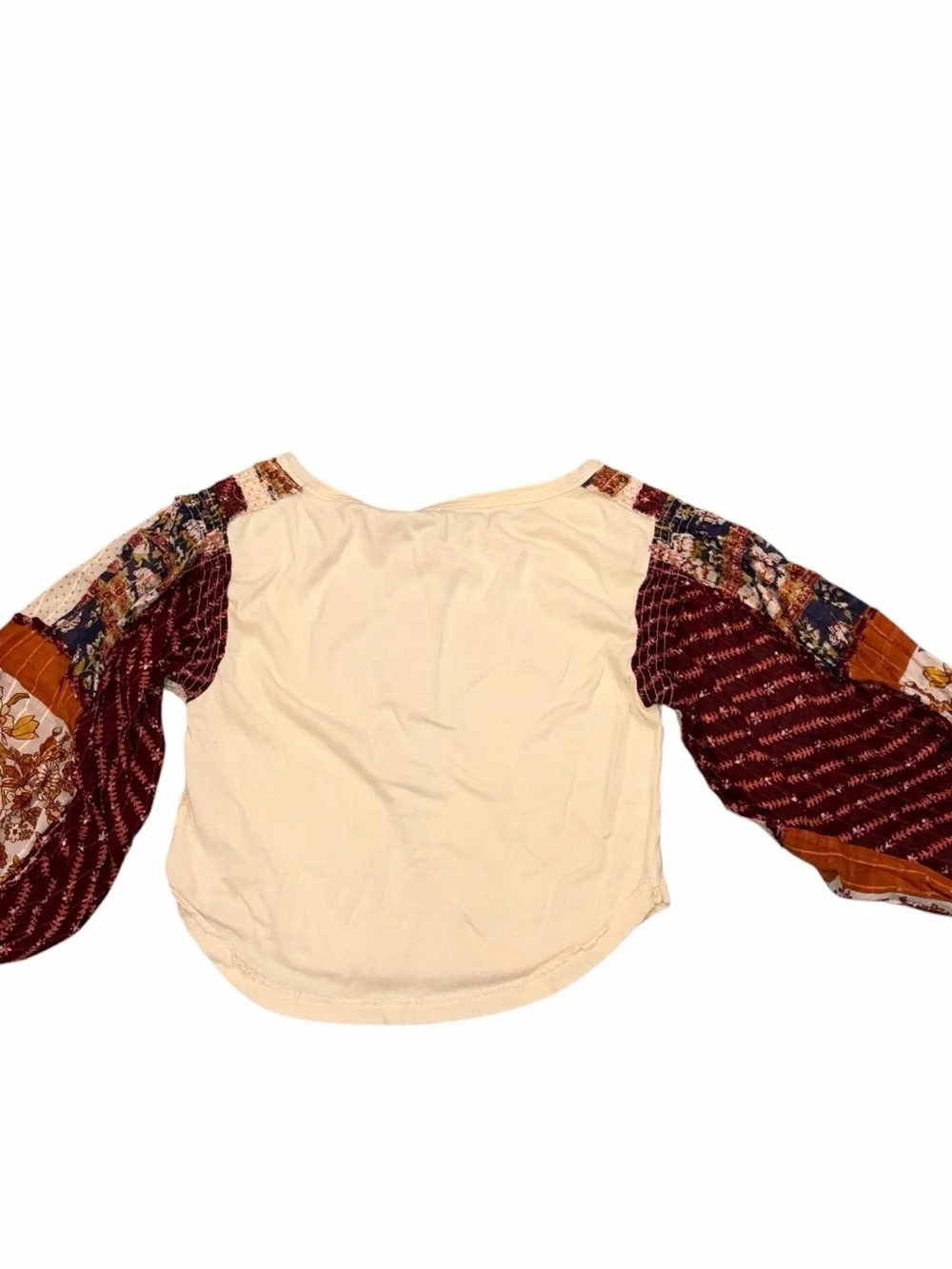 Free People Light Magic Long Sleeve Henley Tee Top Shirt size XS